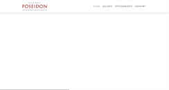Desktop Screenshot of poseidon-klosterneuburg.at